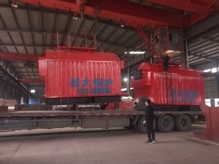 2台DZH2-1.25-T 2吨13公斤生物质锅炉发货